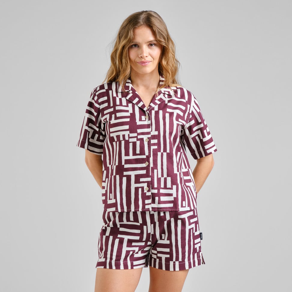 Chemise TORUP à motifs - Fig red
