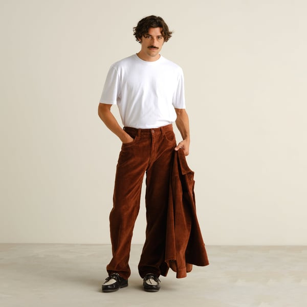 Pantalon HAMBOURG - Cappuccino