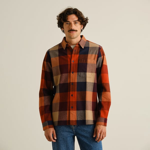 Chemise RUTE en flannel - Carreaux