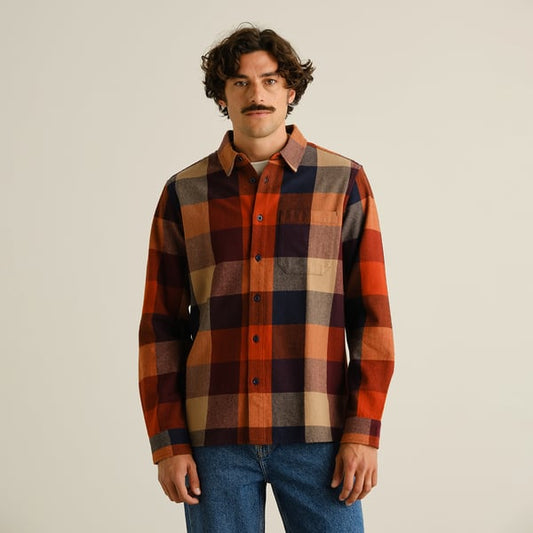 Chemise RUTE en flannel - Carreaux