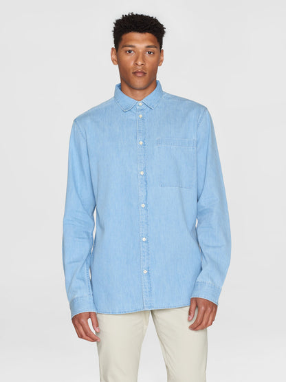 Chemise loose fit en jean