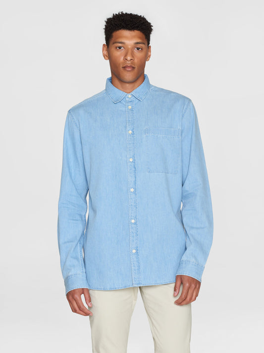 Chemise loose fit en jean