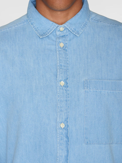Chemise loose fit en jean