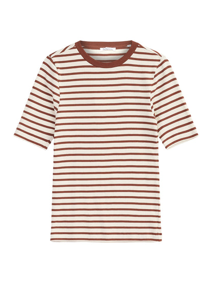 T-shirt brown stripe