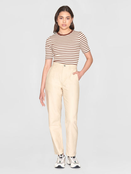 T-shirt brown stripe