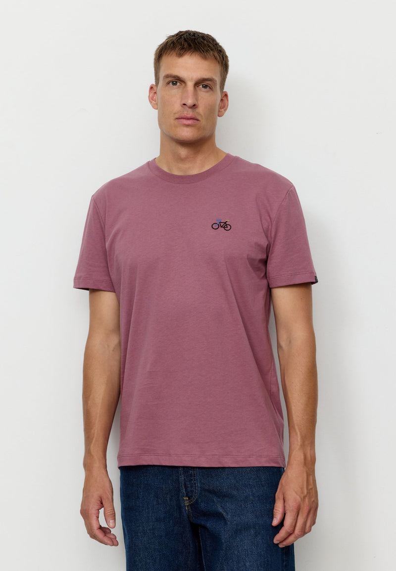 T-shirt AGAVE bike - prune