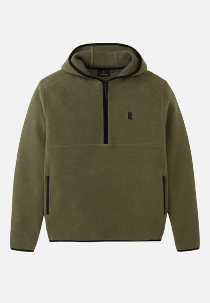 Sweat / Polaire CAIMITO mi-zippé - Vert
