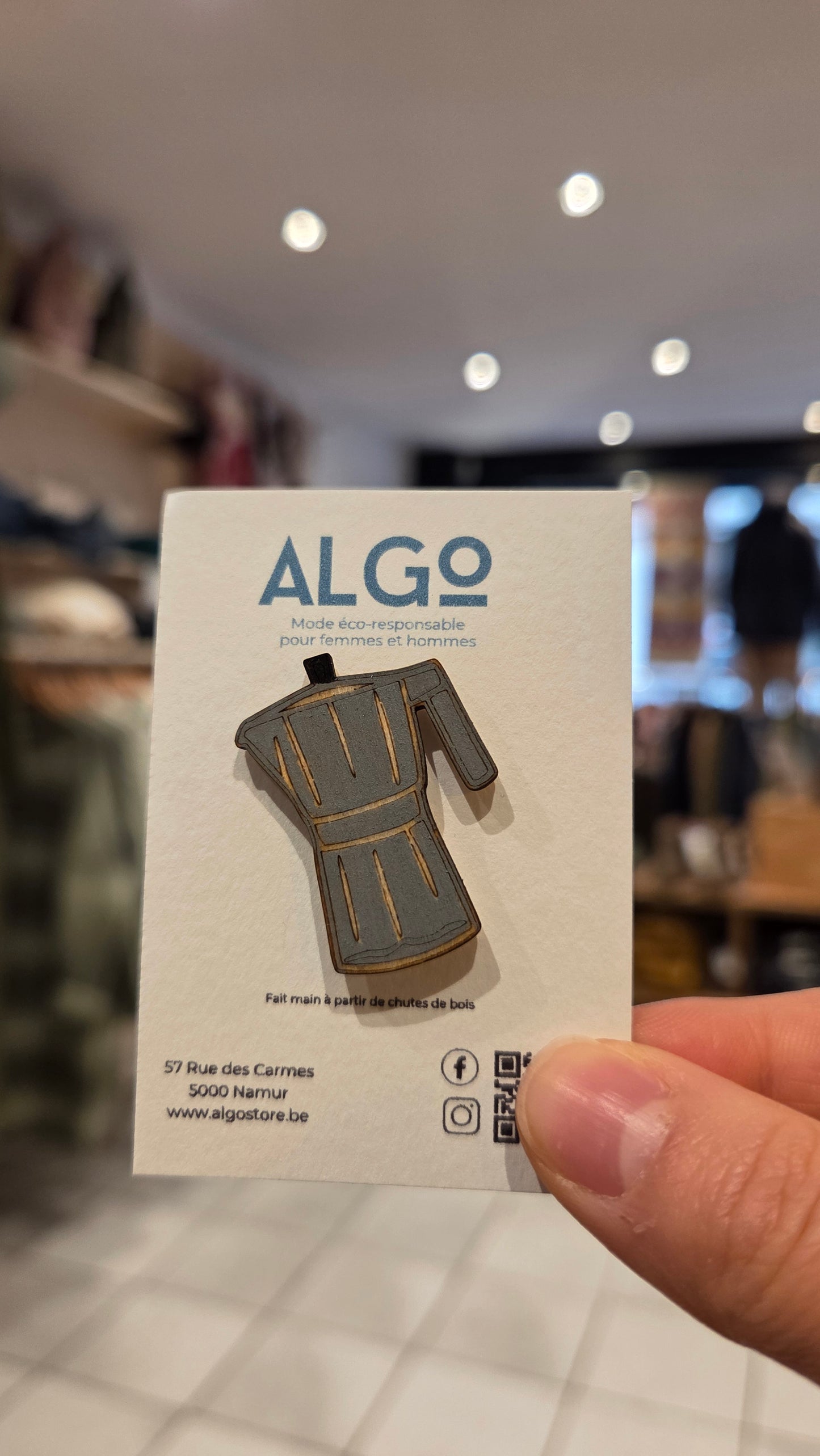 Pin's - Cafetière italienne