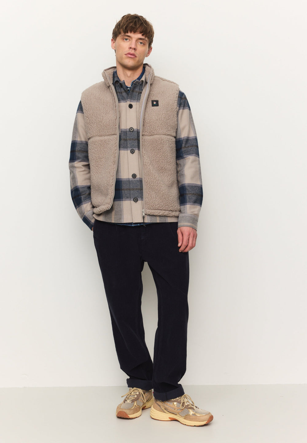 Veste teddy sans manche TEASEL - 2 coloris disponibles