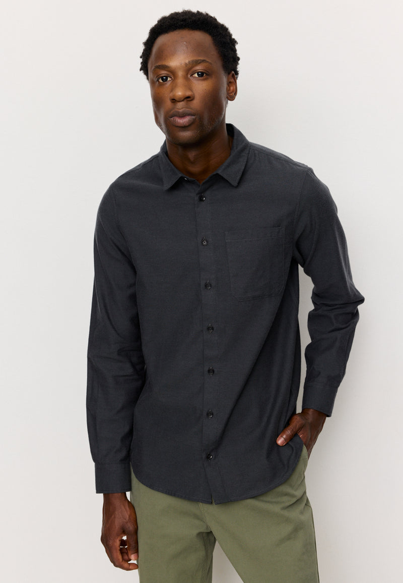 Chemise flanelle LENTIL - Dark grey