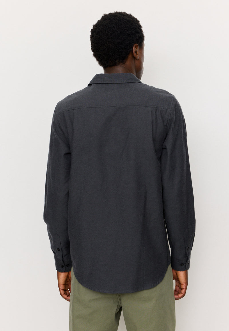 Chemise flanelle LENTIL - Dark grey