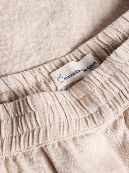 Short ample POSEY en lin - beige