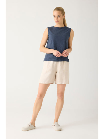 Short ample POSEY en lin - beige
