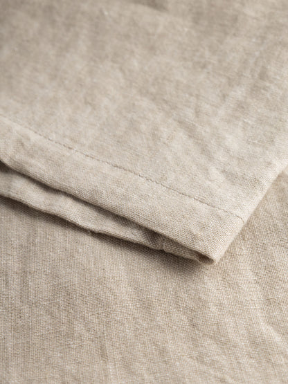 Pantalon ample POSEY en lin - beige