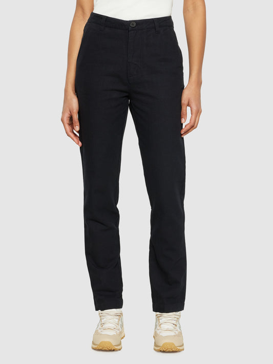 Chino mom-fit IRIS noir