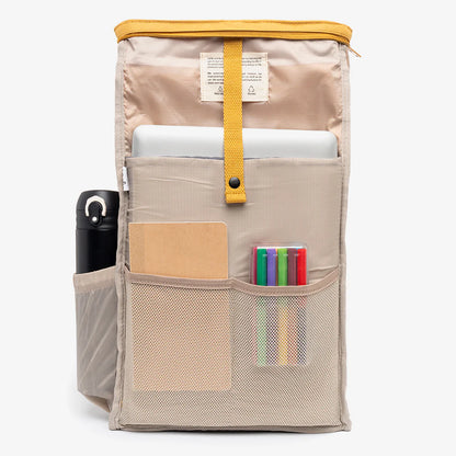 Roll Mini Backpack Mustard