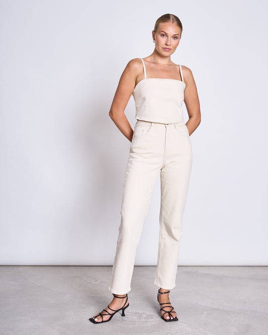 Jeans ALBA écru