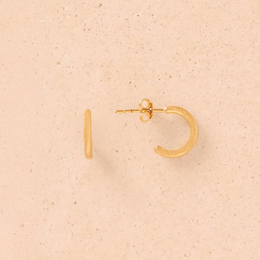 Boucles d'oreilles Elena | Bijoux en or, cadeau imperméable