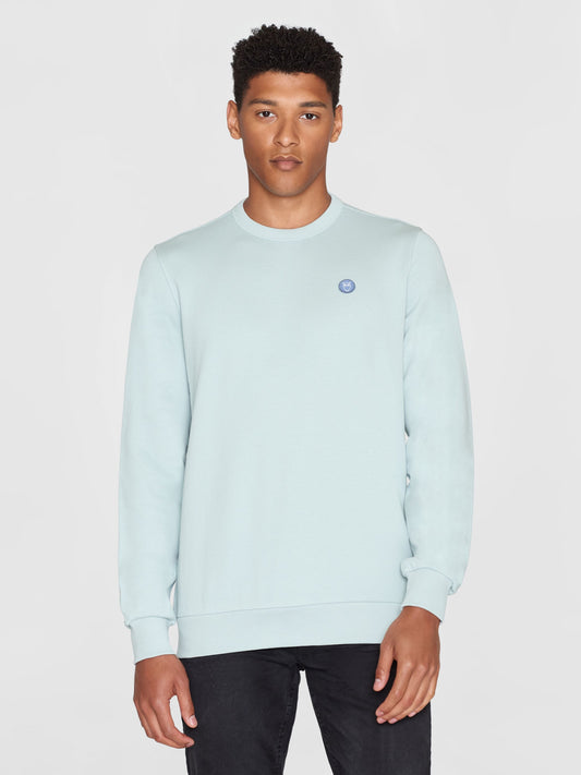 Sweat basic ERIK - vert eau