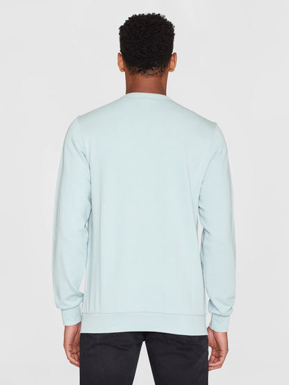 Sweat basic ERIK - vert eau