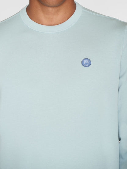 Sweat basic ERIK - vert eau