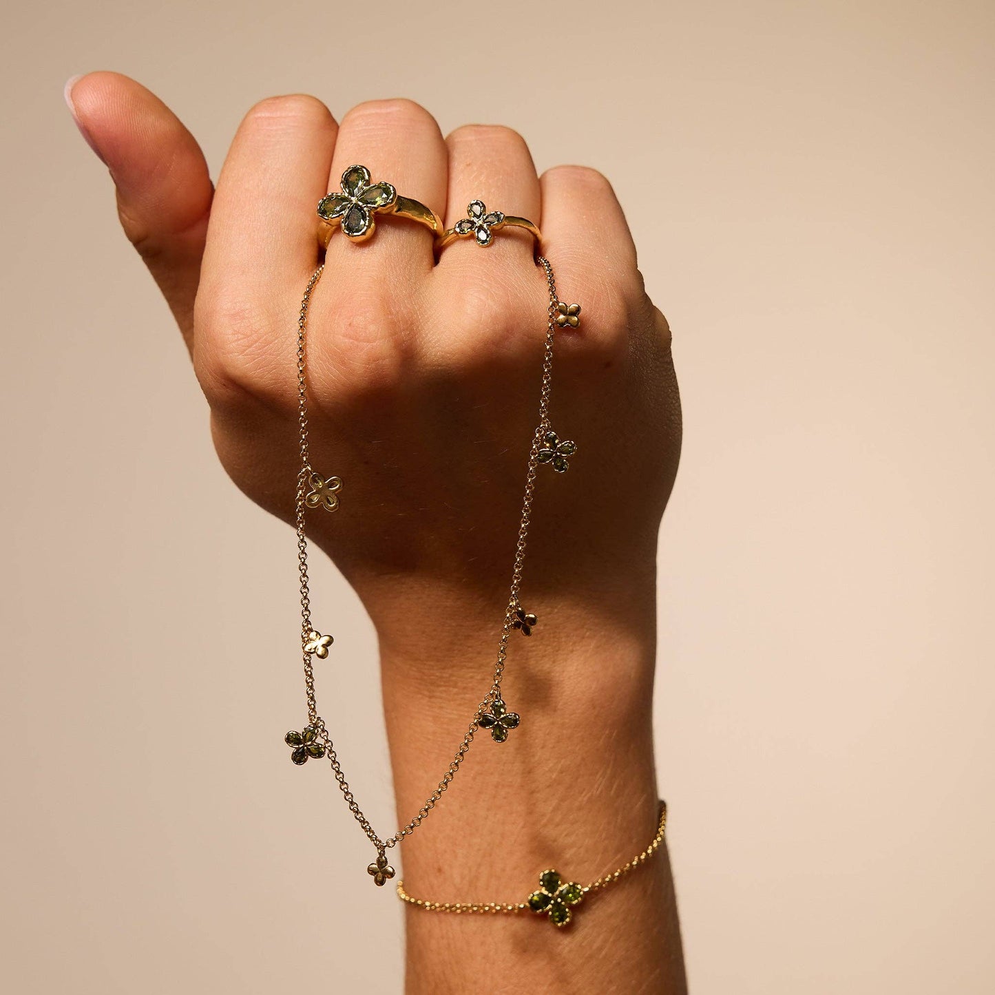 Fausta Mini Bague  | Bijou Cadeau en Or Imperméable