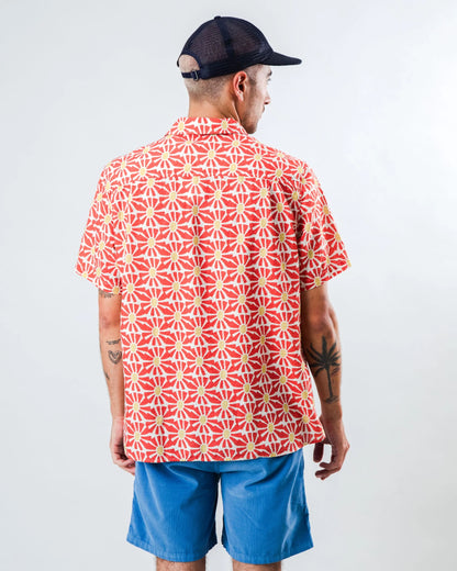 Chemise MARISOL ALOHA rouge