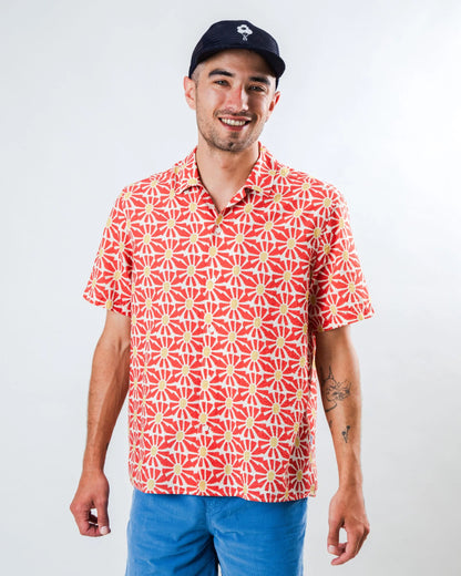 Chemise MARISOL ALOHA rouge