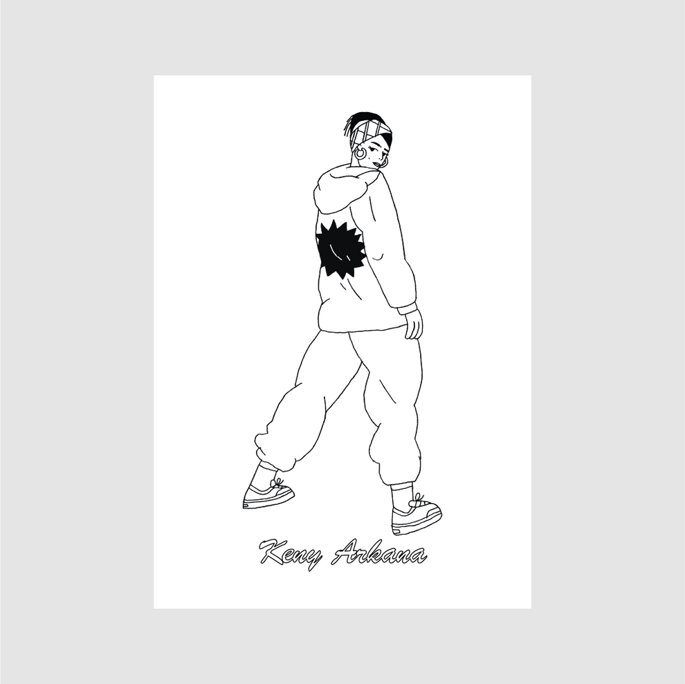 Rap Girls coloriage - Music Sounds Better With Us