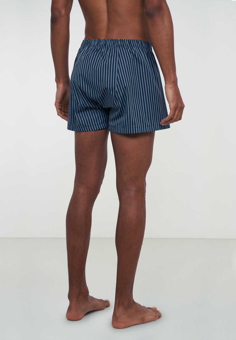 Caleçon américain AMARGO stripes - bleu marine
