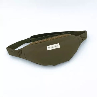 Sac Banane en nylon Kaki