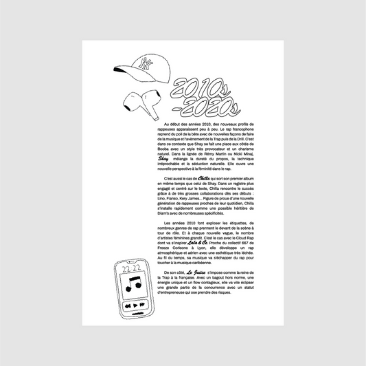 Rap Girls coloriage - Music Sounds Better With Us