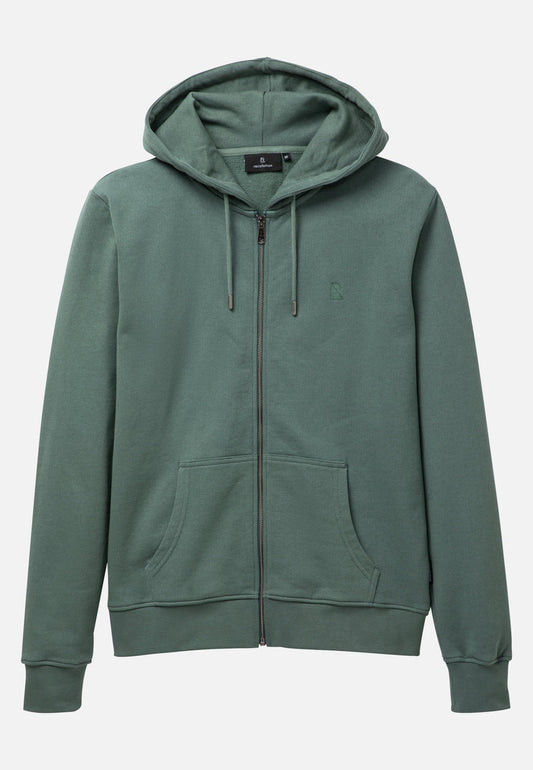 Pull à tirette et capuche BIRCH - Eucalyptus
