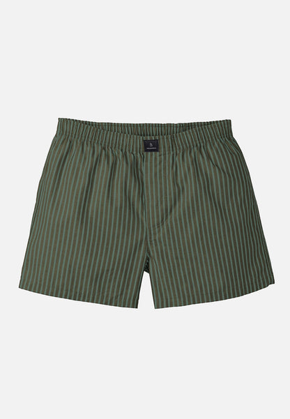 Caleçon américain AMARGO stripes - Olive