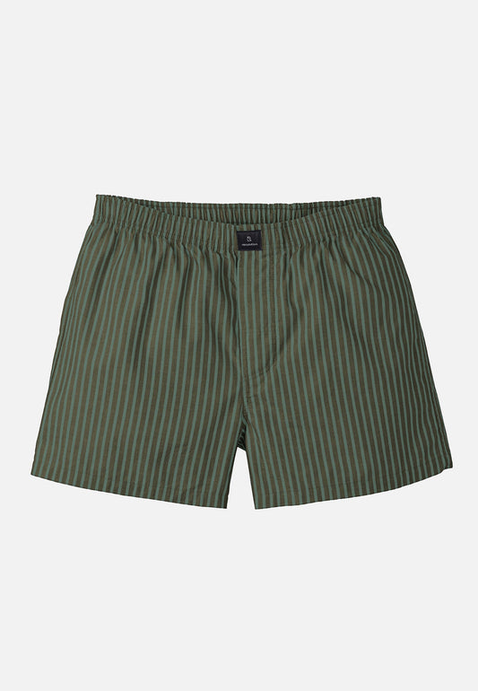 Caleçon américain AMARGO stripes - Olive