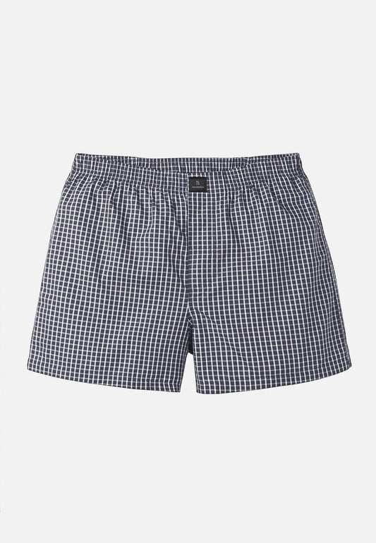 Caleçon américain AMARGO check - dark grey