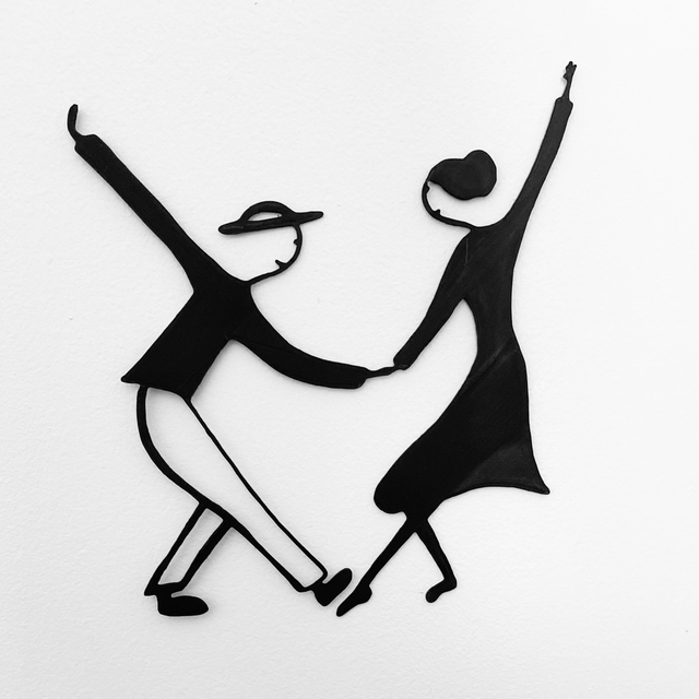 Décoration murale - Danseurs Swing