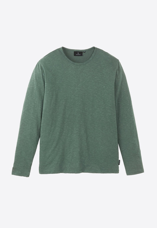 T-Shirt à manches longues - Vert sauge
