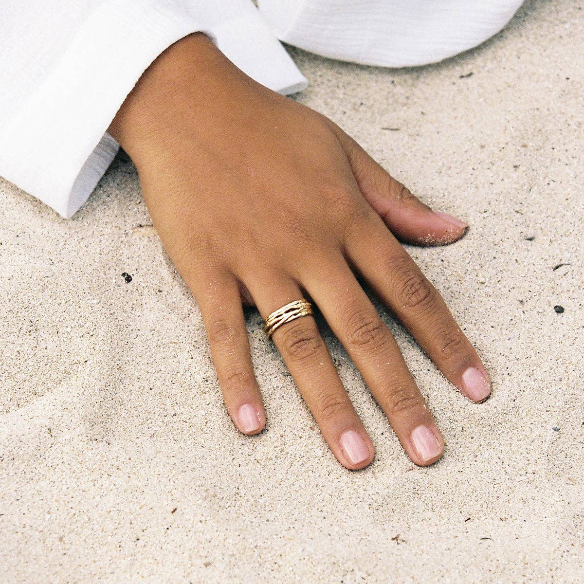 Bague Coral | Bijoux en or, cadeau, étanche