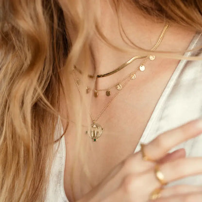 Collier Alceste | Bijoux en or, cadeau imperméable