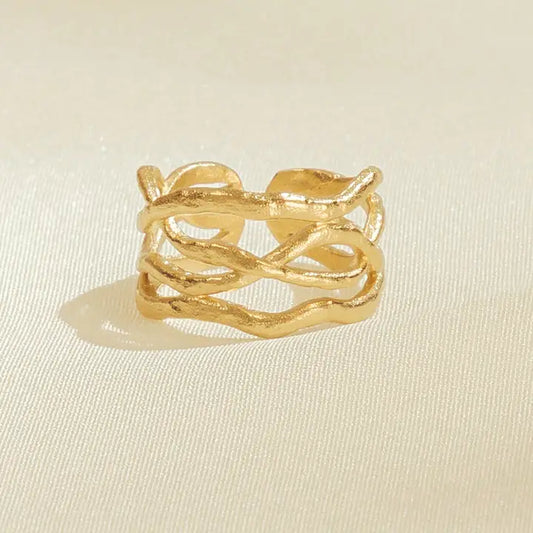 Bague Olea | Bijoux en or, cadeau imperméable