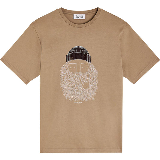 T-shirt SMOKING PIPE - Taupe
