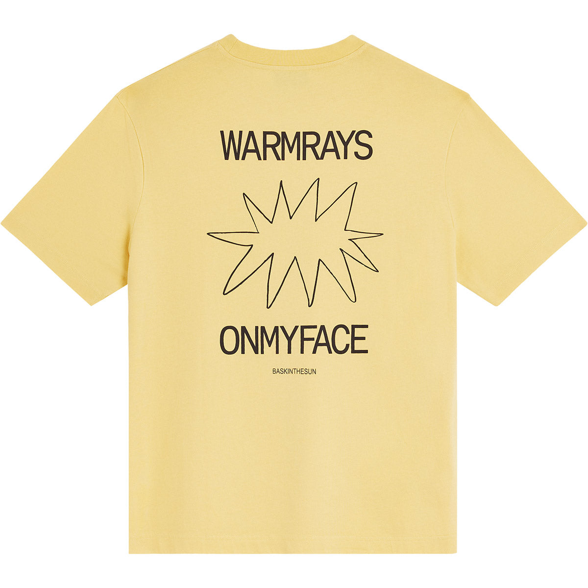 T-shirt WARMRAYS - Jaune pollen