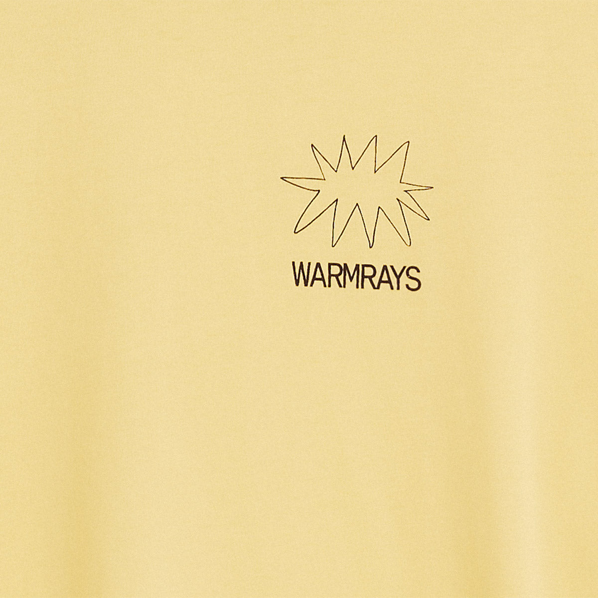 T-shirt WARMRAYS - Jaune pollen