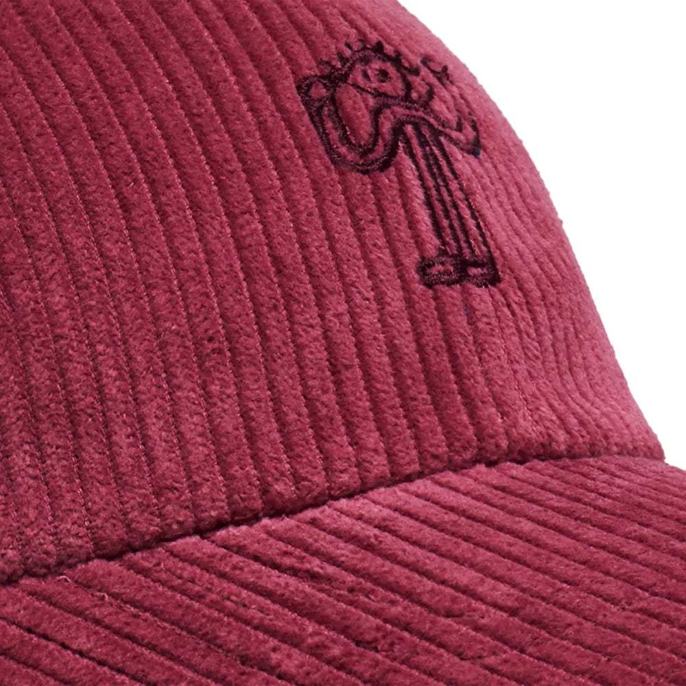Casquette en velours côtelé - rosewood EYE