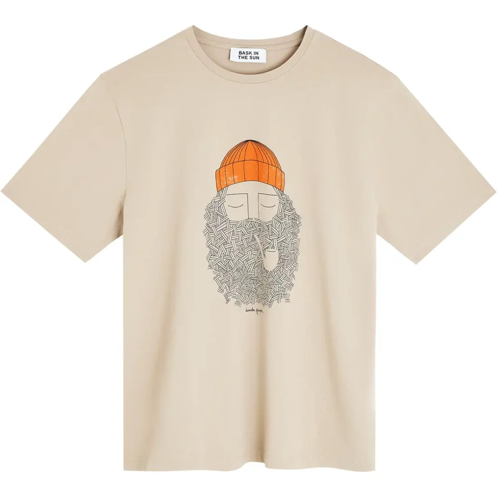T-shirt SMOKING PIPE - Mineral (grège)
