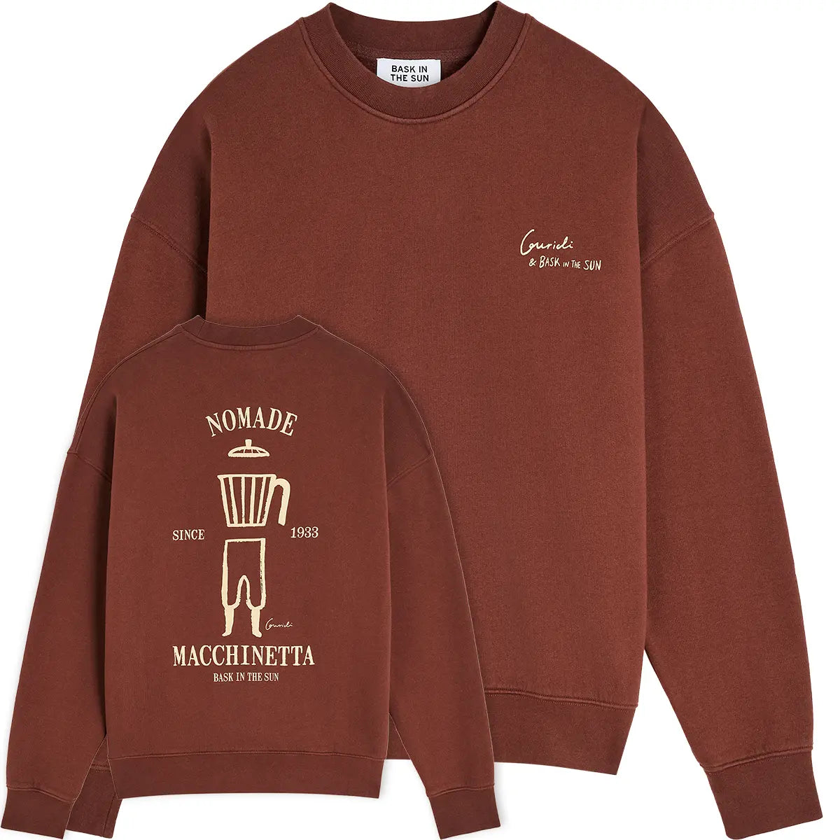 Sweatshirt MACCHINETTA - Brownie