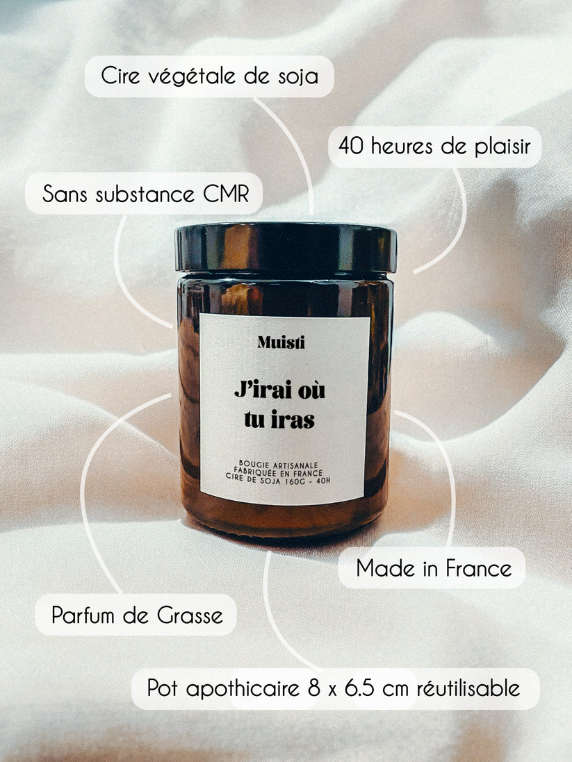Bougie "La bougie qui rend moins con"