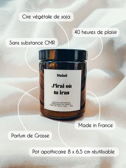 Bougie "La bougie qui rend moins con"