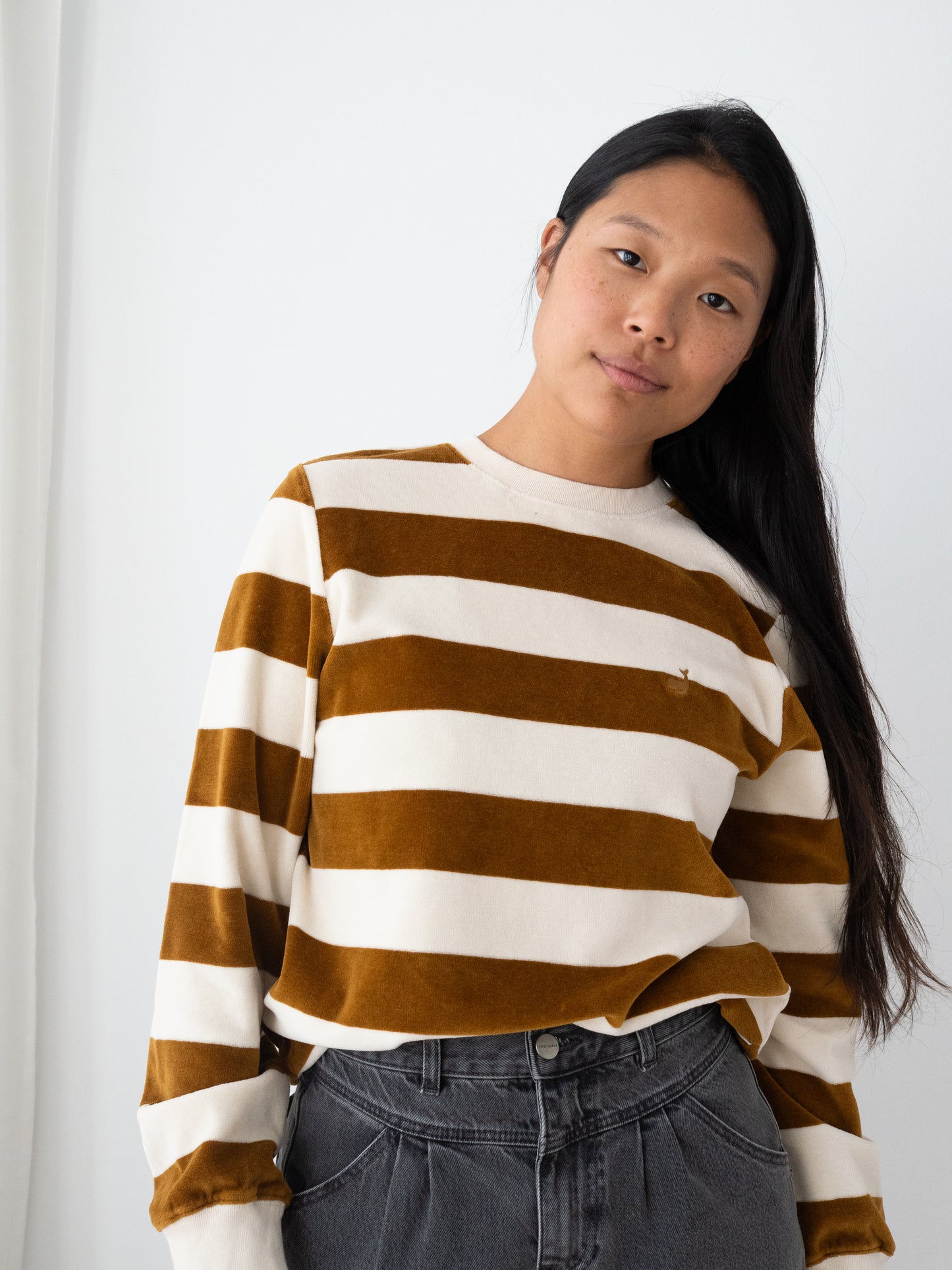 Sweat HAWI - gold brown